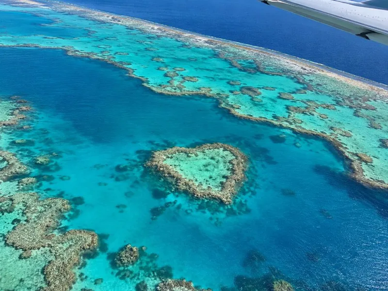 Whitsunday Islands & Heart Reef Scenic Flight